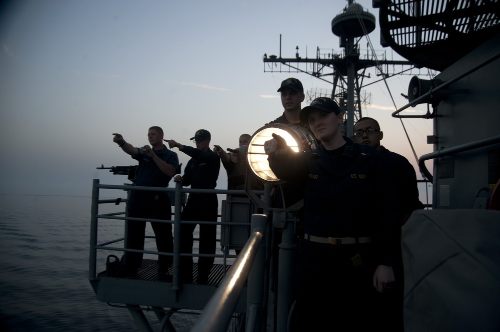 USS Gettysburg operations