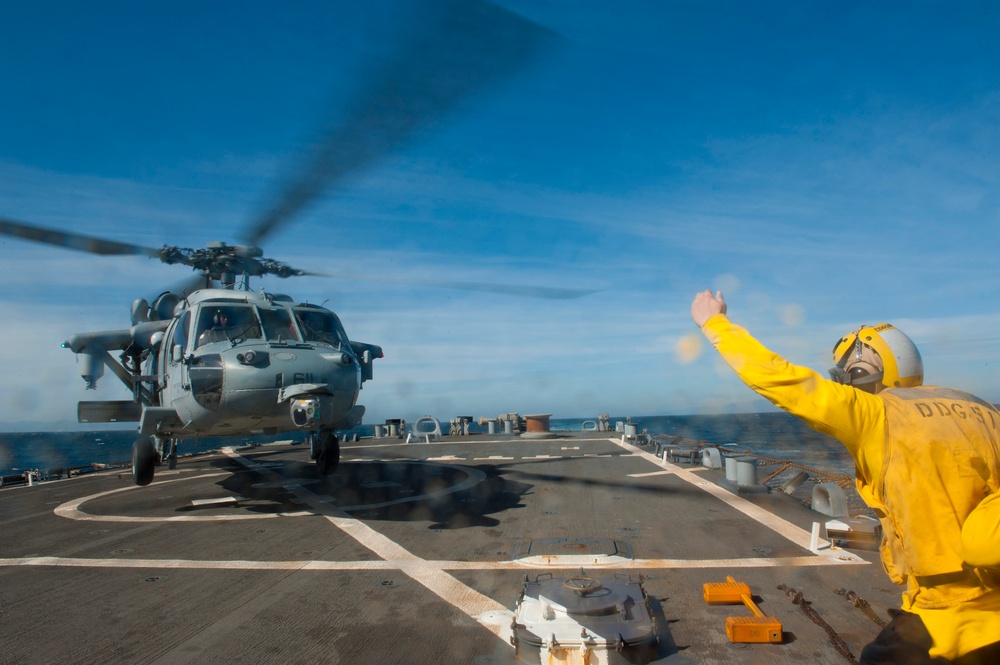 USS Arleigh Burke operations