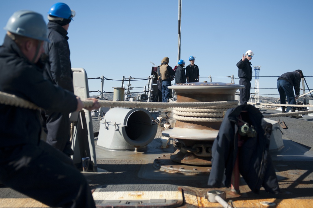 USS Arleigh Burke operations