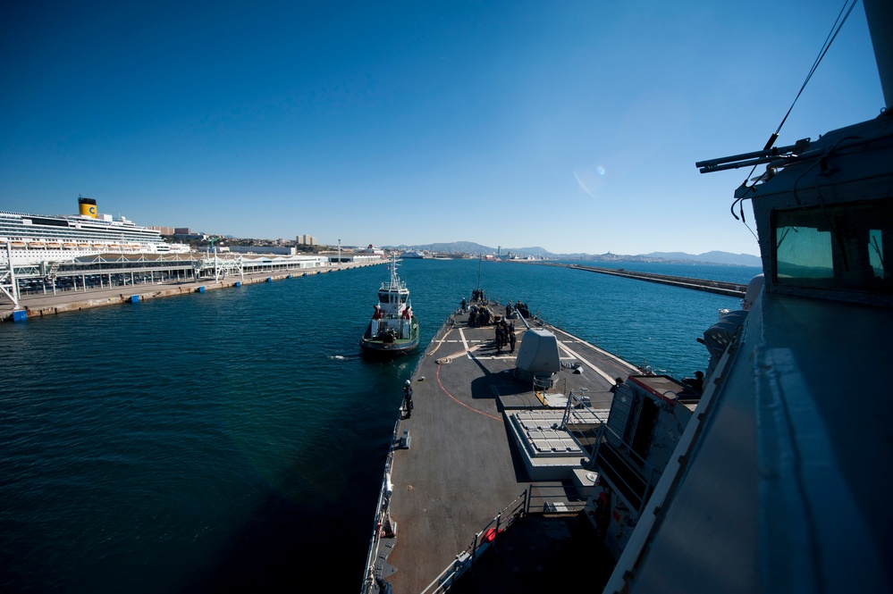 USS Arleigh Burke operations