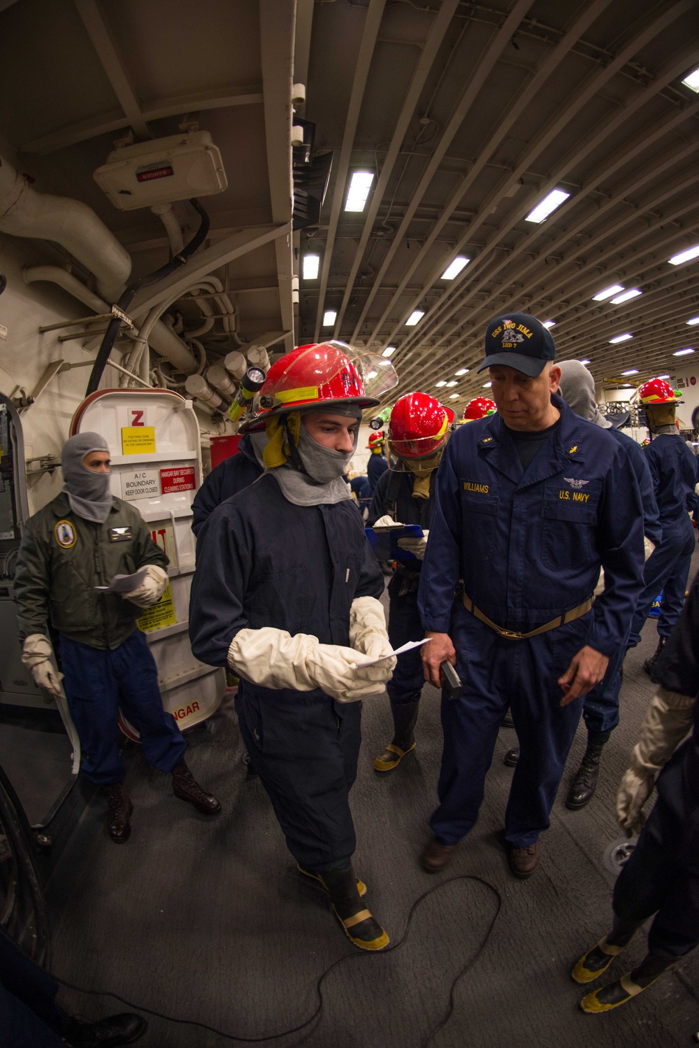 USS Iwo Jima operations