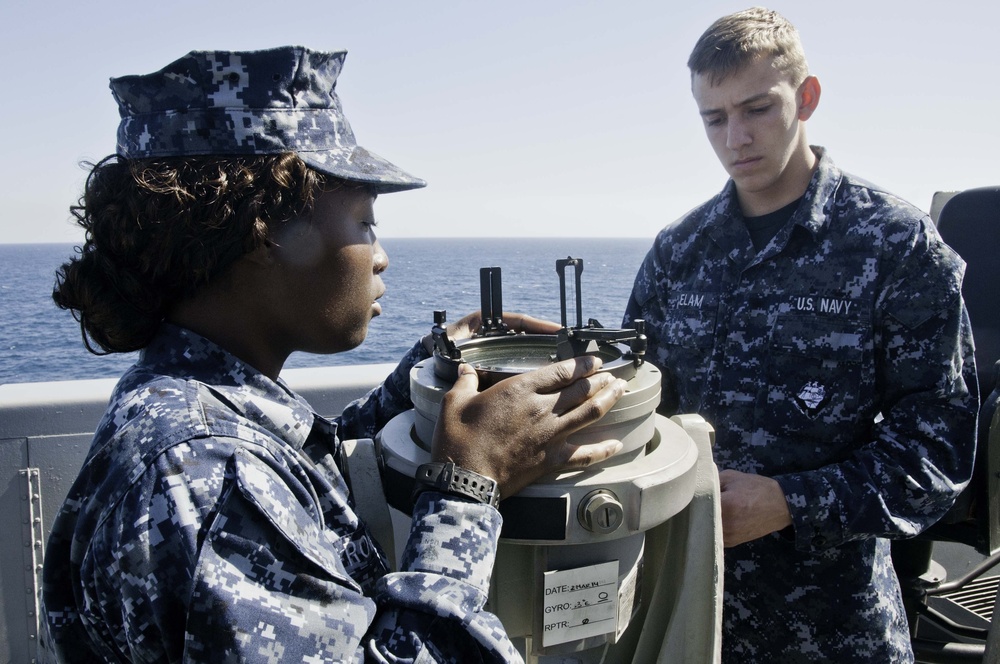 USS New York operations