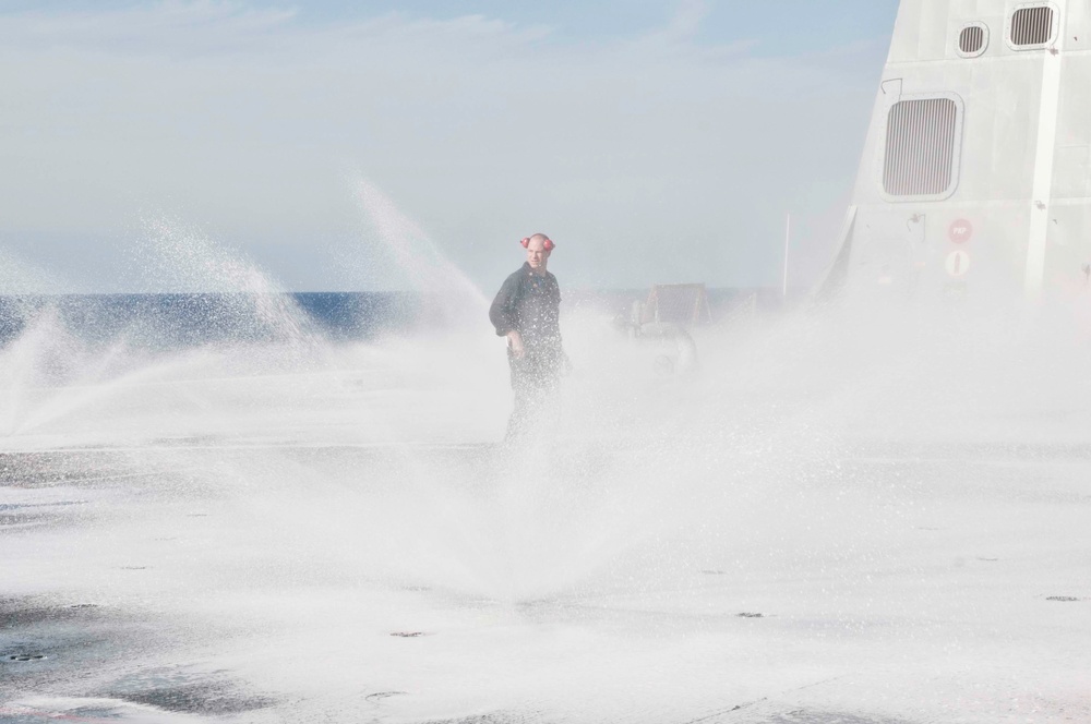 USS New York operations