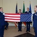 Chief Master Sgt. David K. Knight Jr.'s retirement ceremony