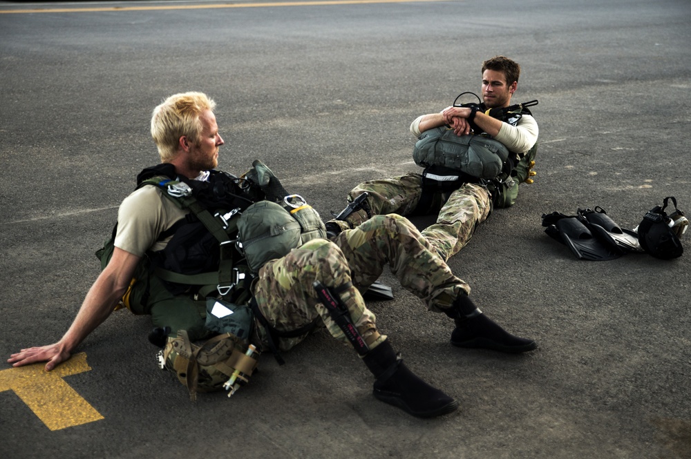 CJTF-HOA rescue squadrons conduct training exercise
