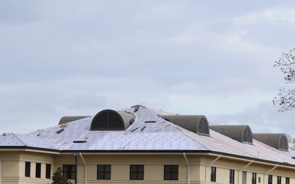 Roofing project on Bldg 693, Maxwell AFB