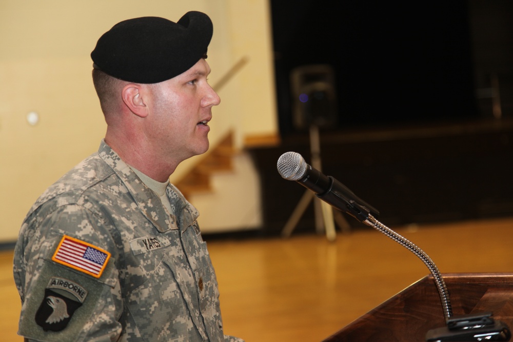 Change of Command Ceremony