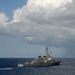 USS Stout steams through Mediterranean Sea