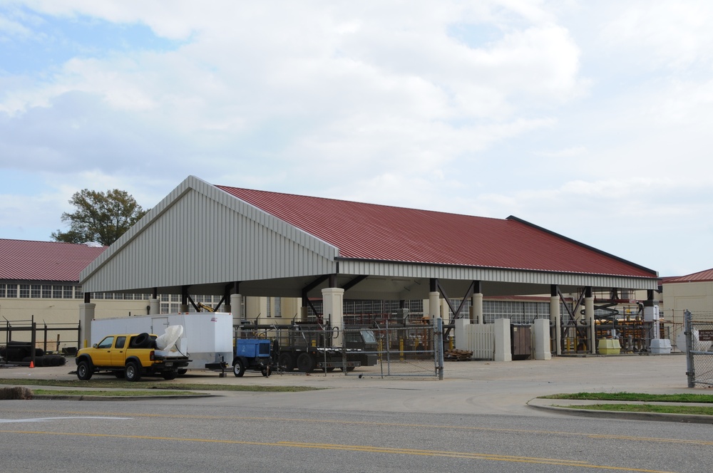 Ongoning construction on a new building, Maxwell AFB