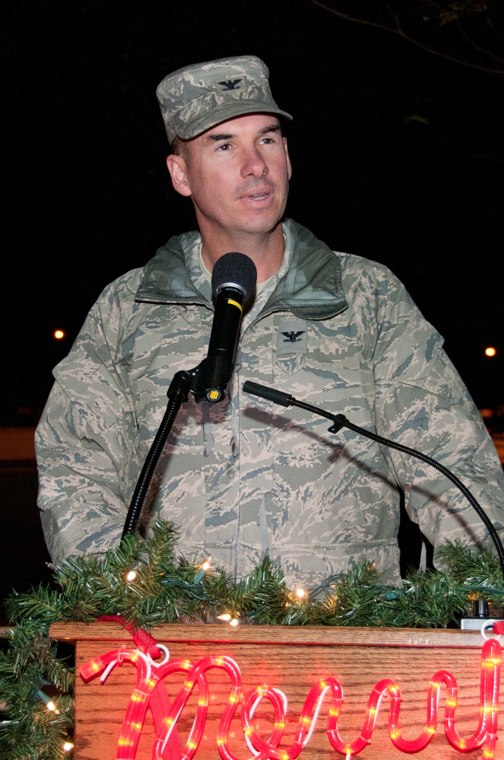 Gunter Christmas tree lighting