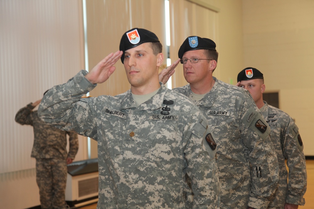 DVIDS - Images - Maj. Tyler Shelbert change of command