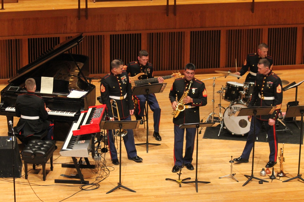 Marine Corps Jazz Ensemble performs at Queens College