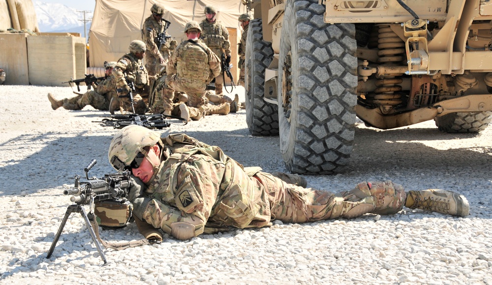 Providing security for combat lifesavers