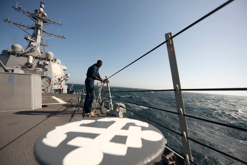 Adjusting a life line