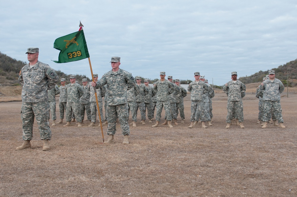 591st MP Company relinquishes mission at Joint Task Force Guantanamo