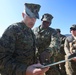 1st MLG commanding general visits Marines during 2014 Western Division matches