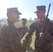 1st MLG commanding general visits Marines during 2014 Western Division matches