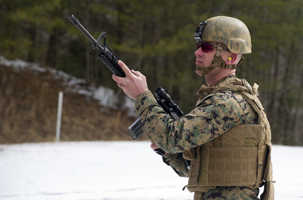 Marine Corps Combat Shooting team