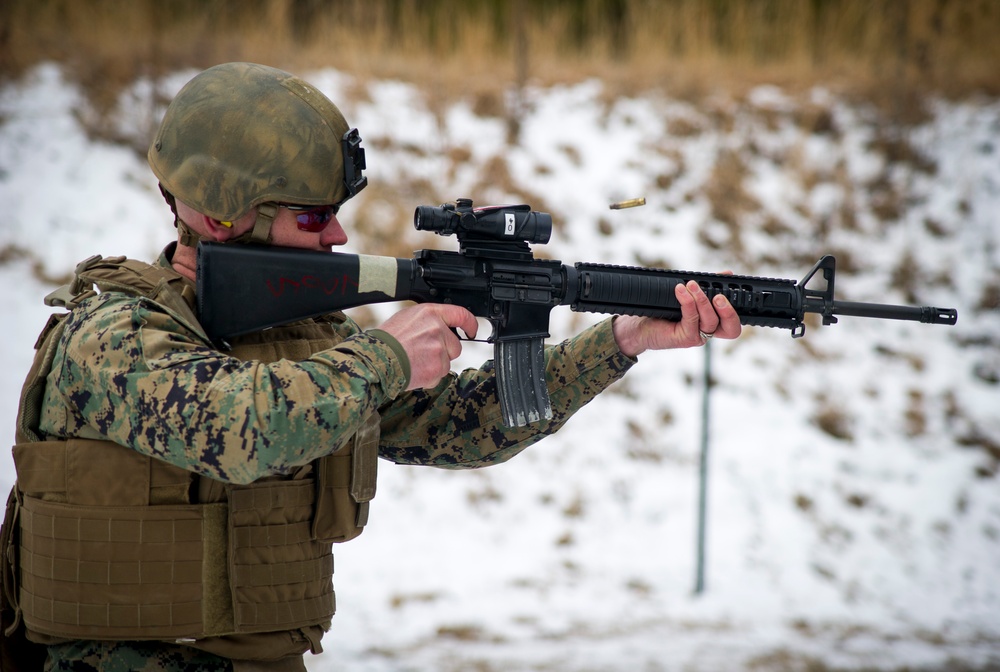 Marine Corps Combat Shooting team