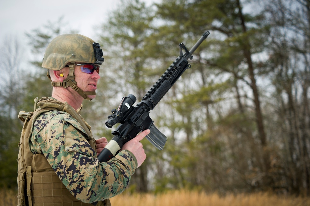 Marine Corps Combat Shooting team