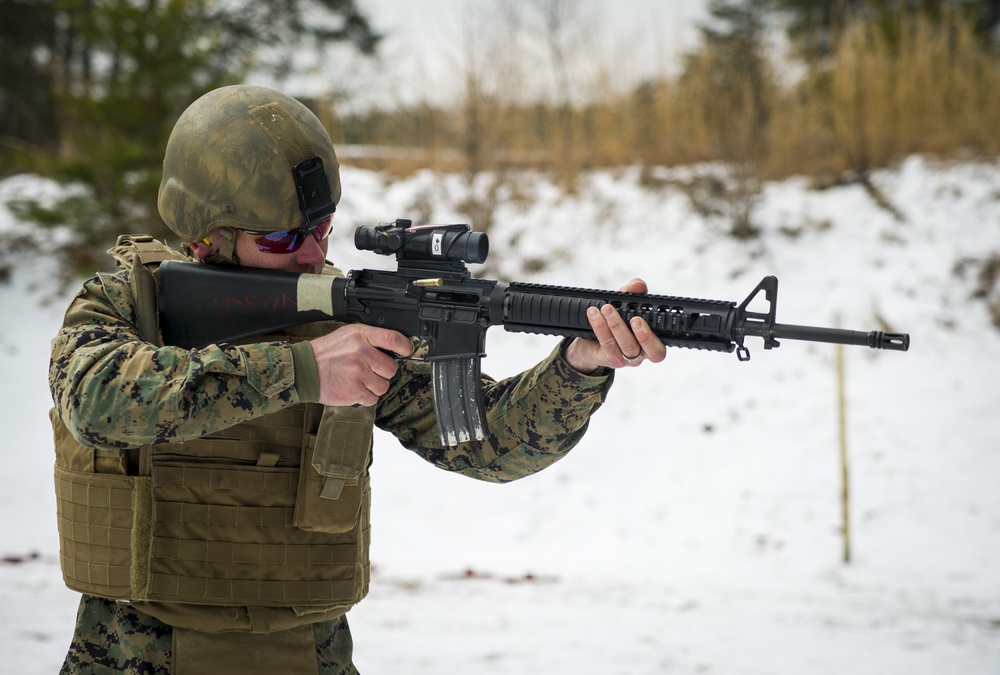 Marine Corps Combat Shooting team