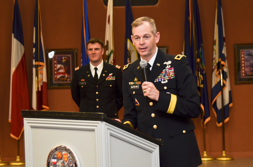 Husband, wife promoted together at Fort Bliss