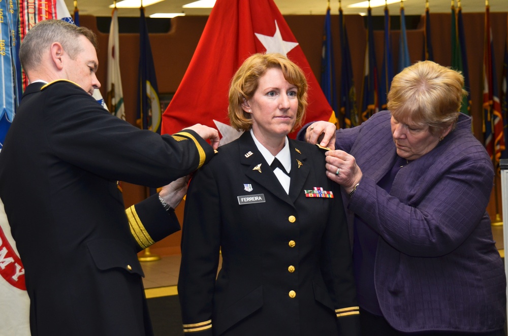 Husband, wife promoted together at Fort Bliss