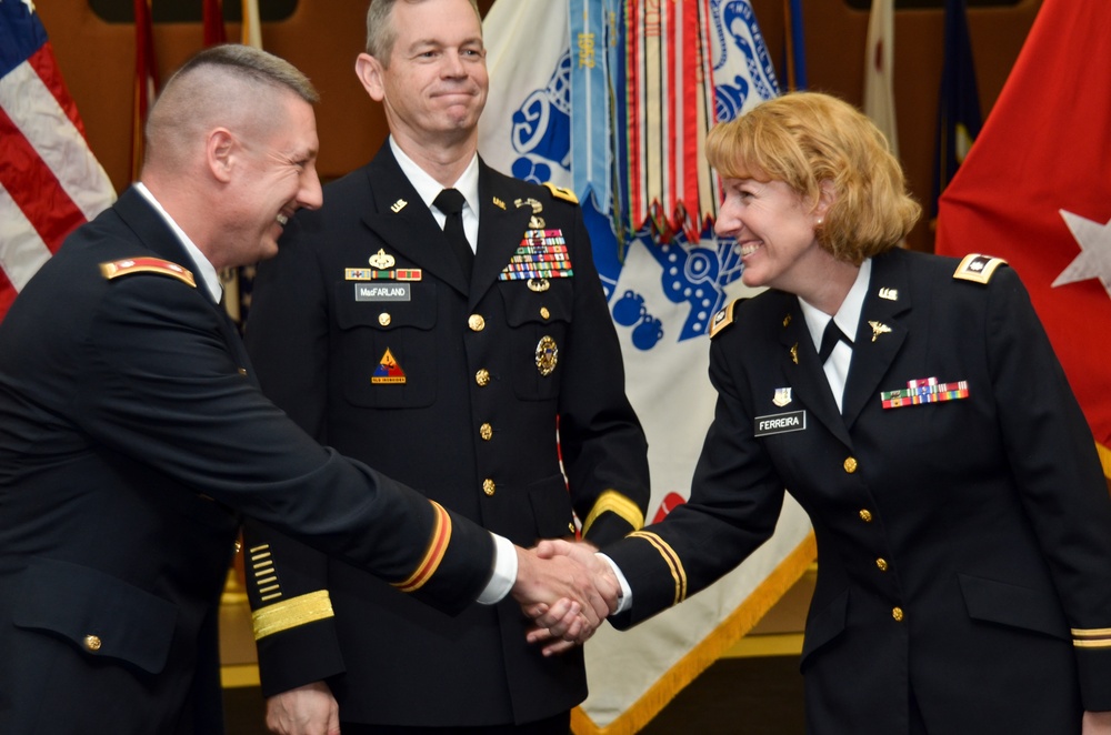 Husband, wife promoted together at Fort Bliss