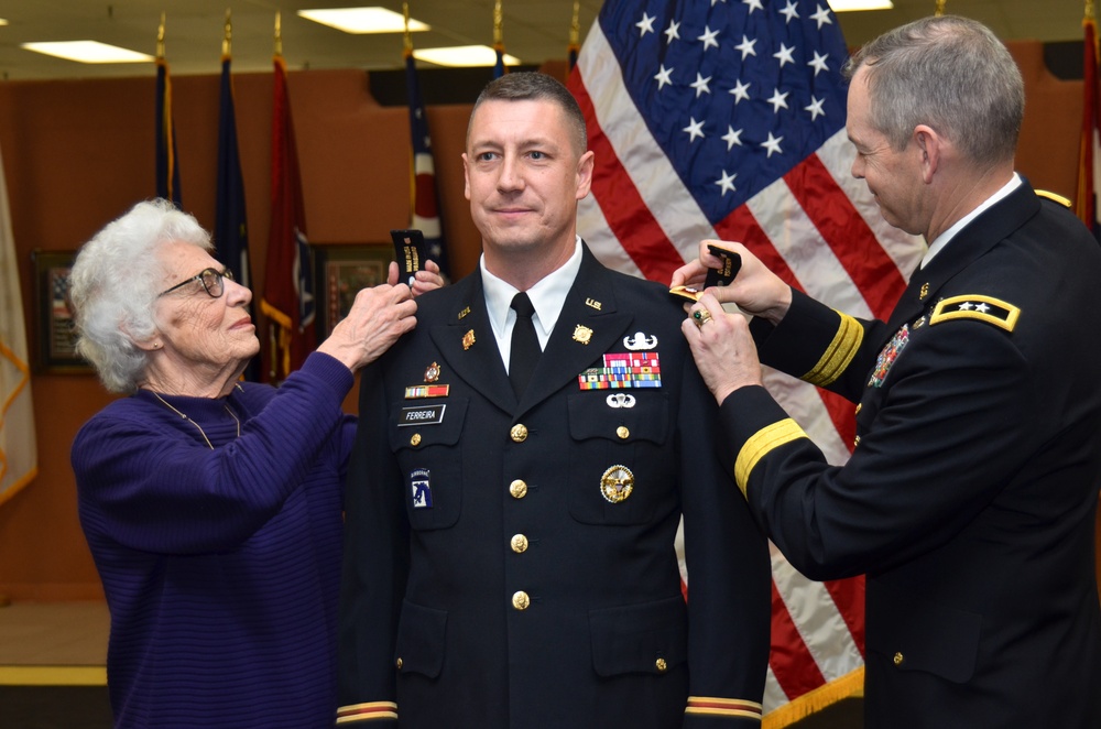 Husband, wife promoted together at Fort Bliss