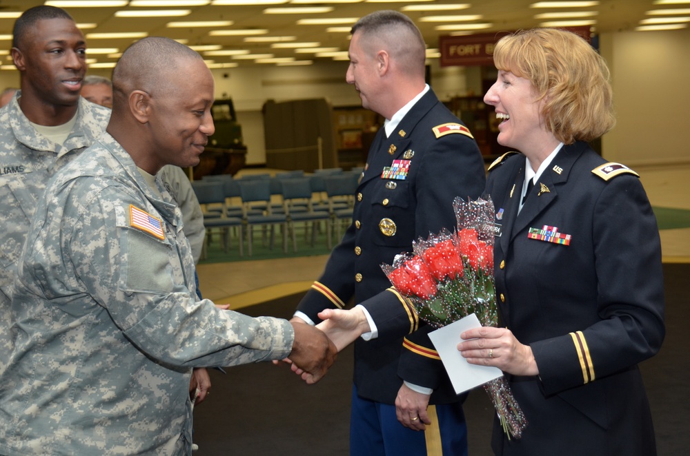 Husband, wife promoted together at Fort Bliss