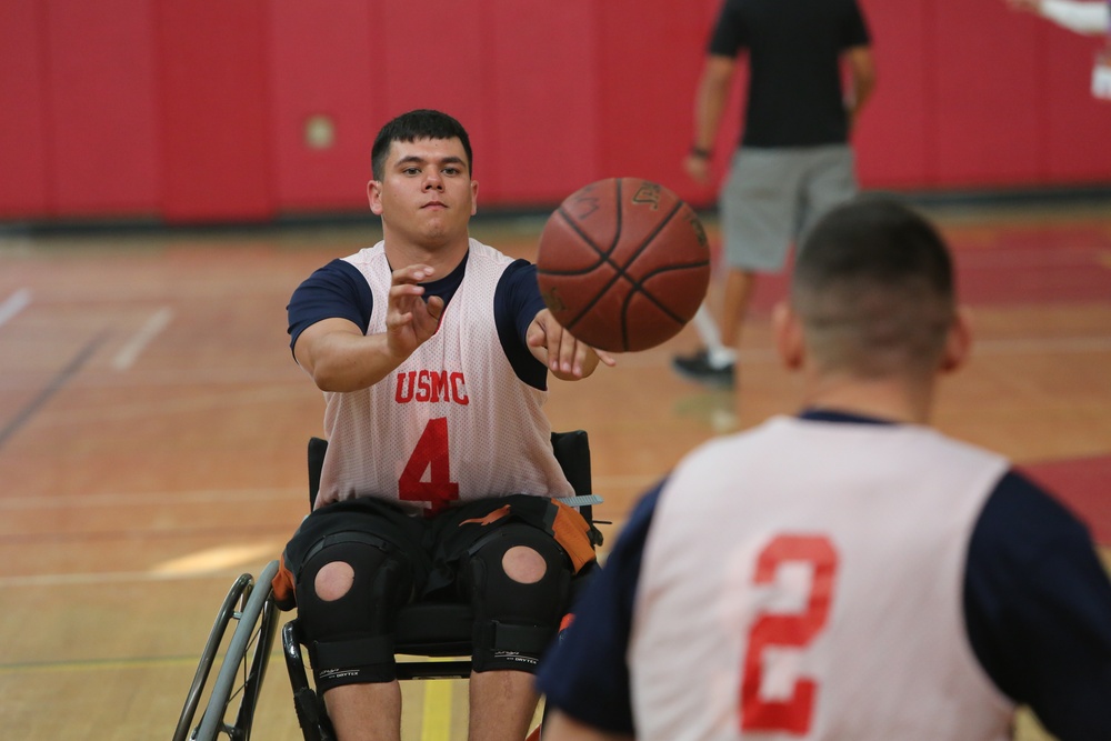 2014 Marine Corps Trials basketball