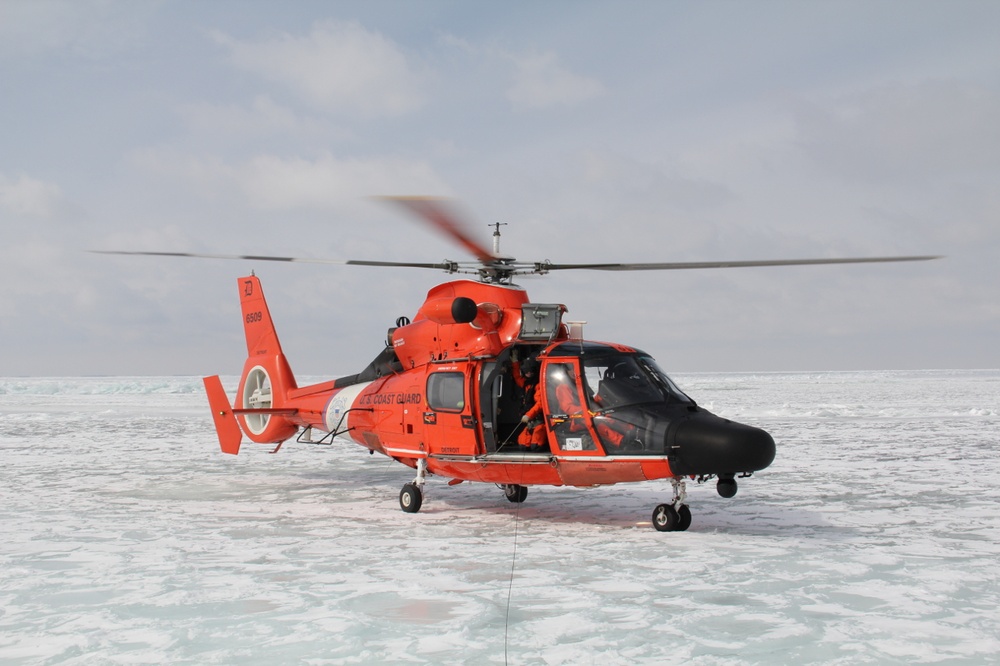 Coast Guard gathers ice data on Lake Erie in support of NOAA