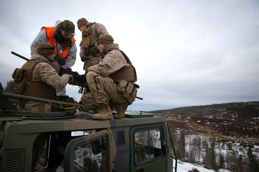 Final prep and instruction before firing