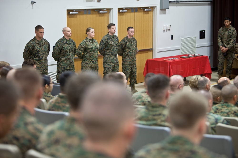 2nd Marine Division Awards Ceremony 27 Feb. 2014