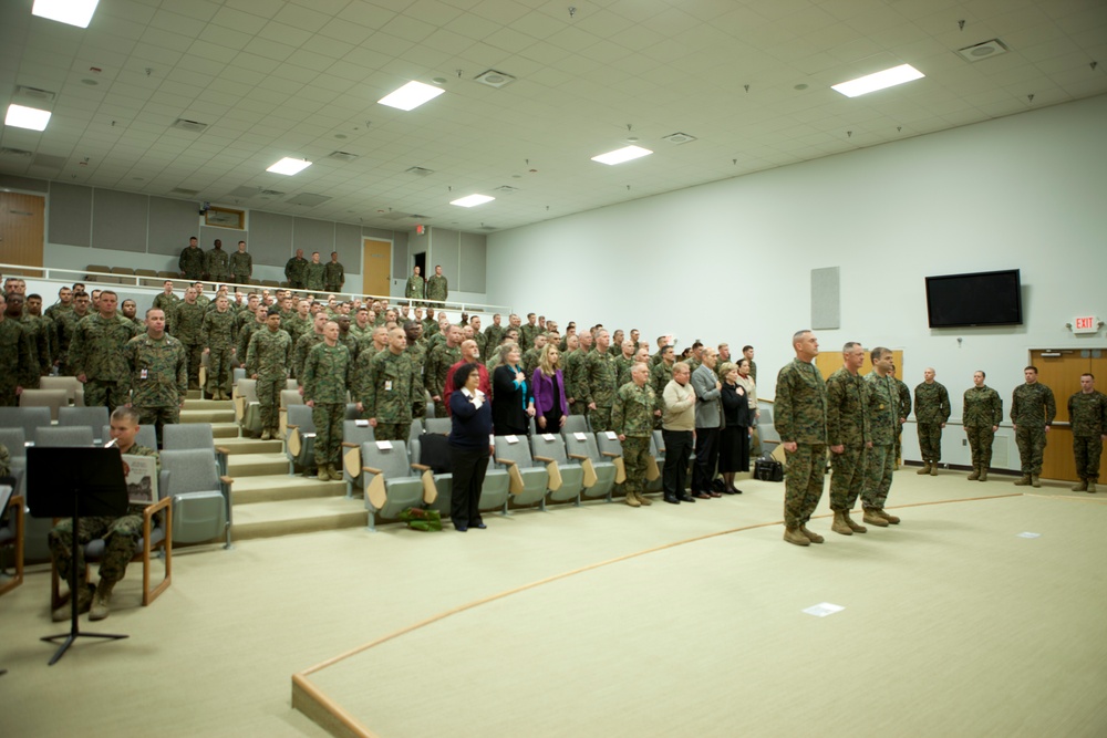 2nd Marine Division Awards Ceremony 27 Feb. 2014