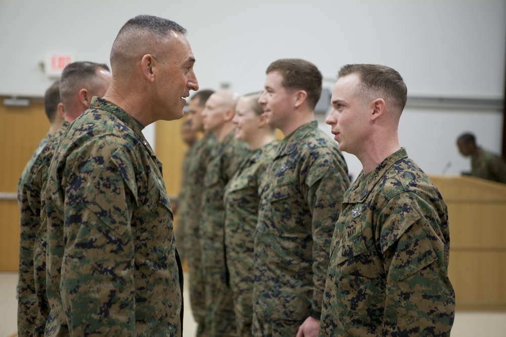 2nd Marine Division Awards Ceremony 27 Feb. 2014