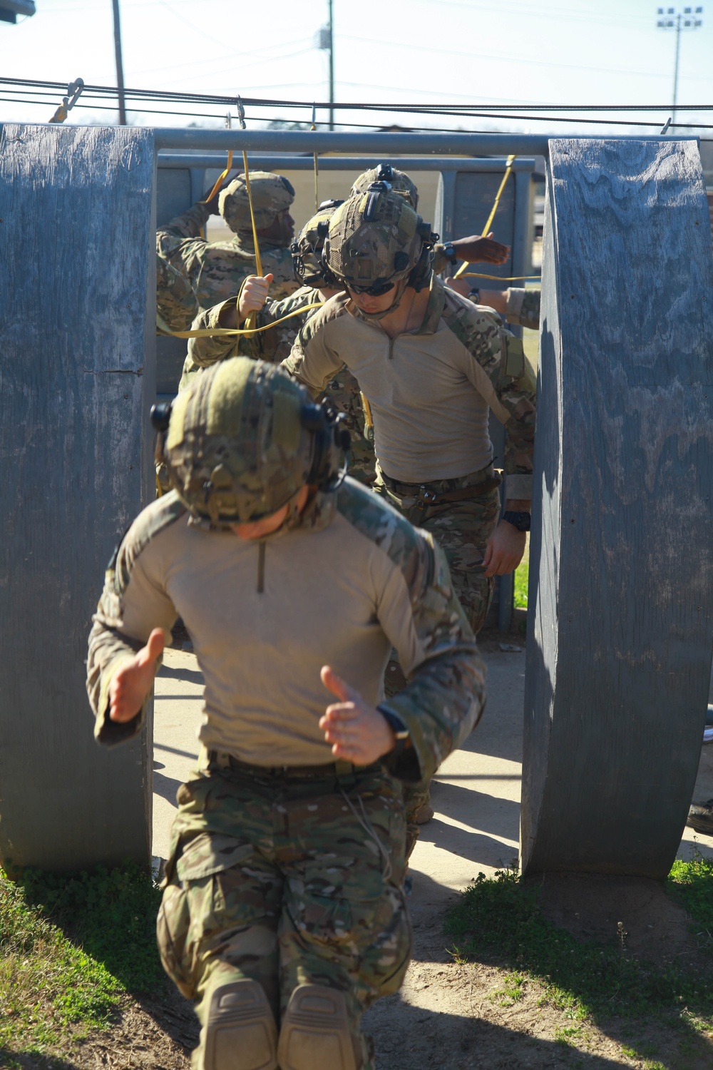 Army Rangers: sustained airborne training