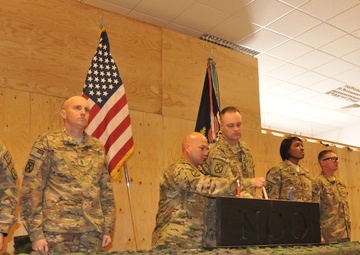 Spartan leaders conduct NCO induction ceremony
