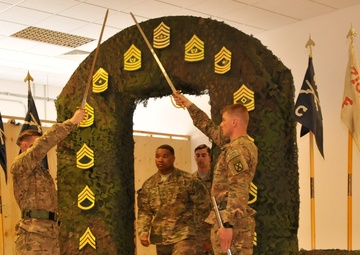 Spartan leaders conduct NCO induction ceremony