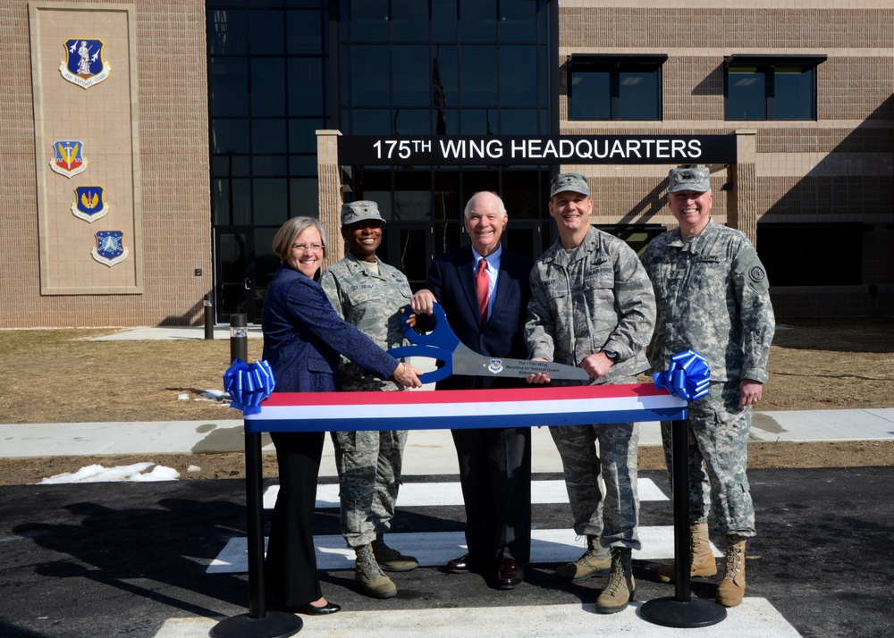 175th Wing Headquarters ribbon cutting ceremony