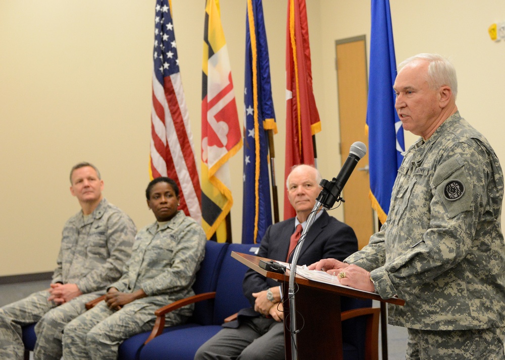 175th Wing Headquarters ribbon cutting ceremony