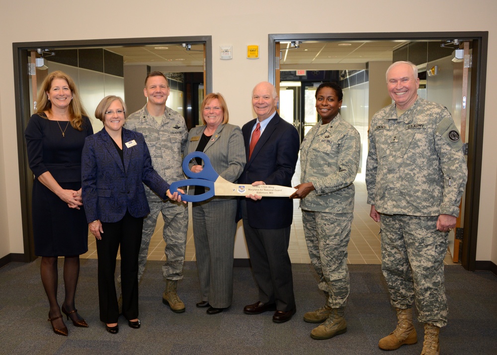 175th Wing Headquarters ribbon cutting ceremony