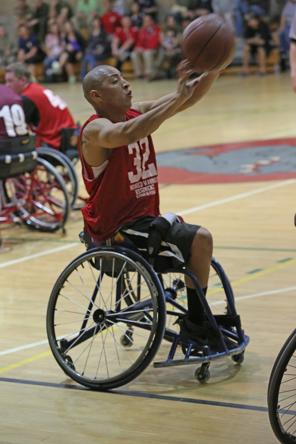 2014 Marine Corps Trials wheelchair basketball