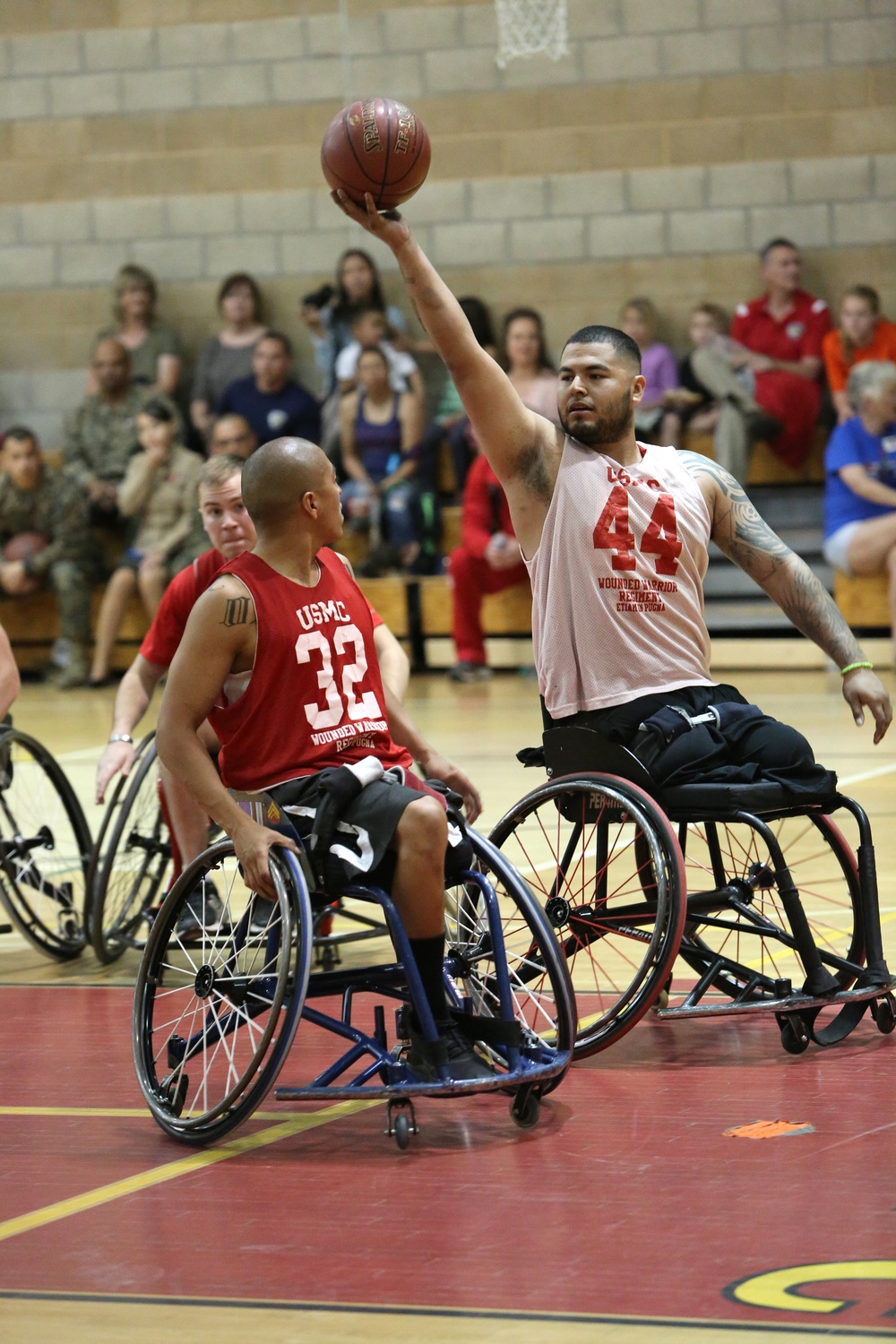 2014 Marine Corps Trials wheelchair basketball