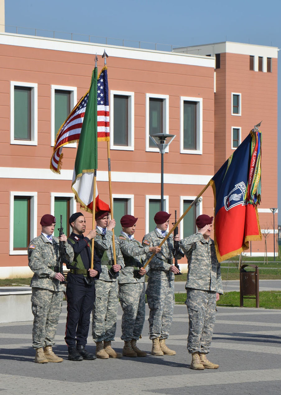 173rd IBTC (Airborne) change of responsibility Ceremony