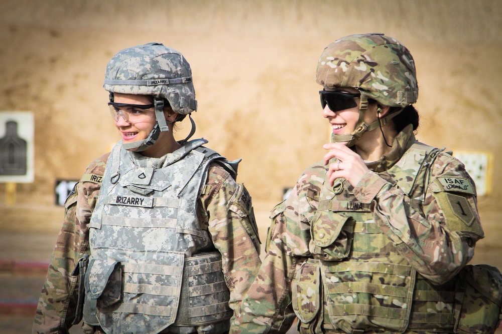 Deployed female service members reflect, look to future of women in uniform
