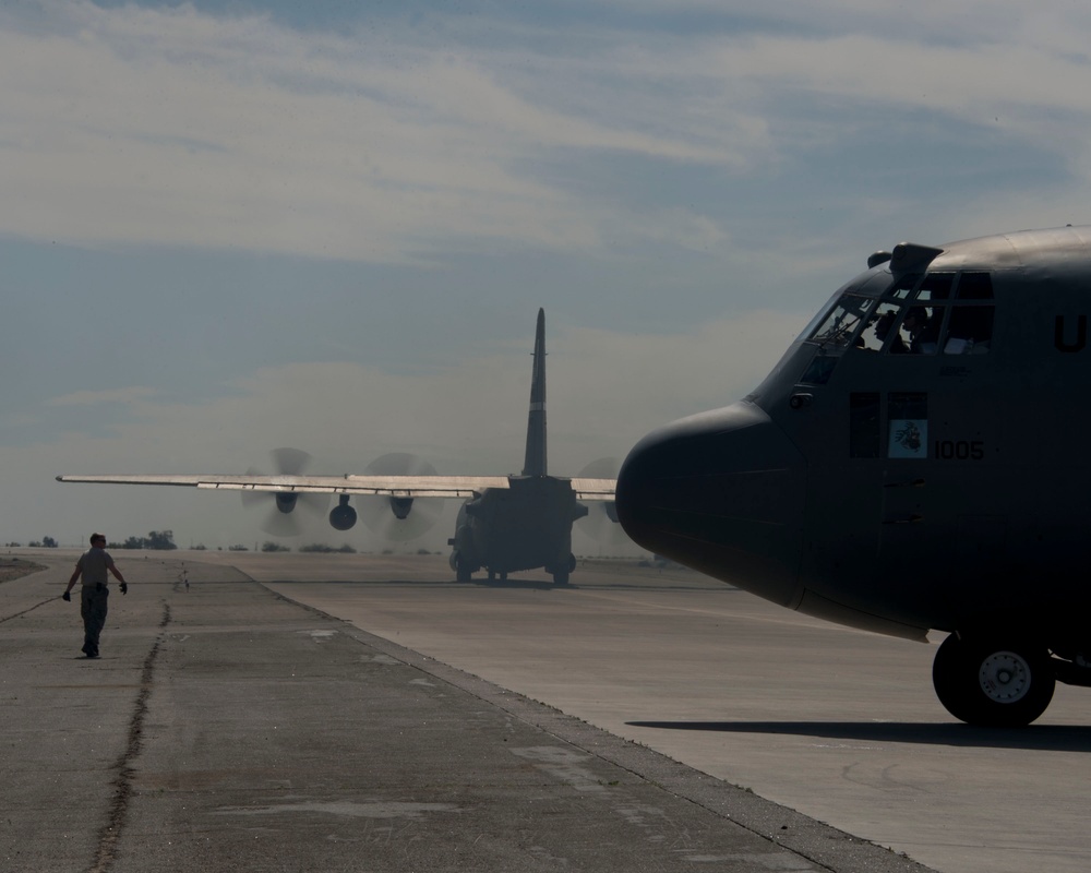 133rd Airlift Wing’s 'Snow Birds' fly South for a training exercise