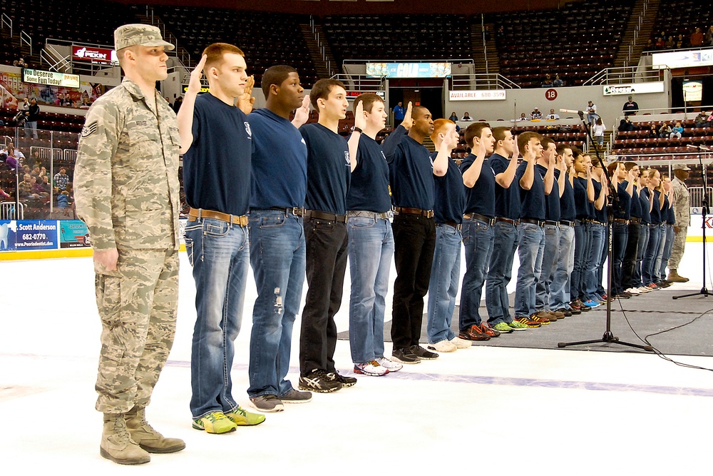 Peoria Rivermen host Air National Guard Night