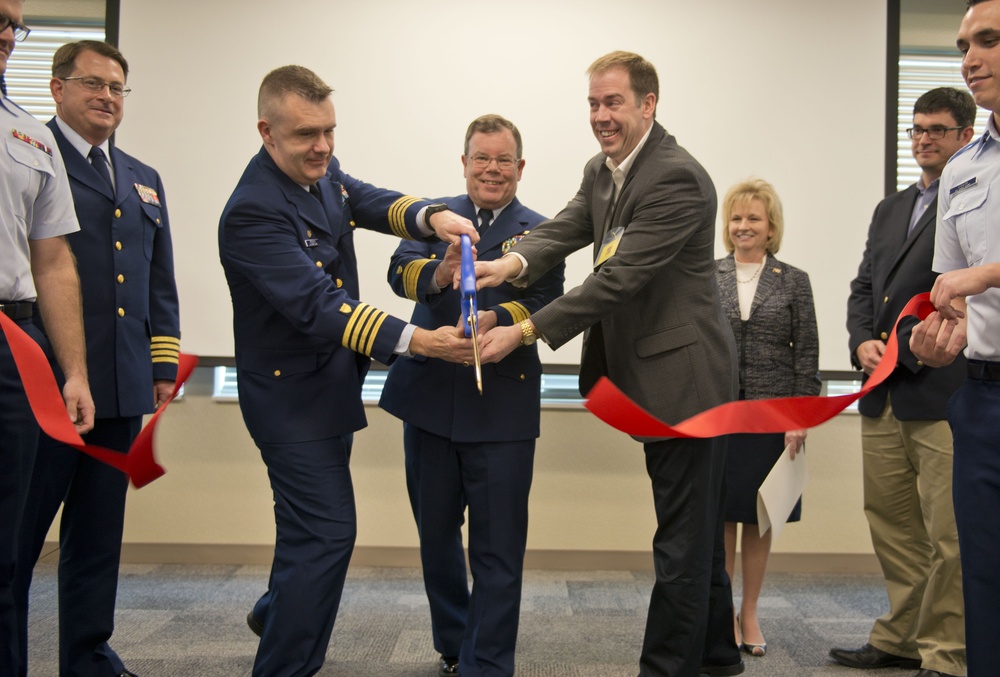 Coast Guard Sector Houston-Galveston ribbon cutting