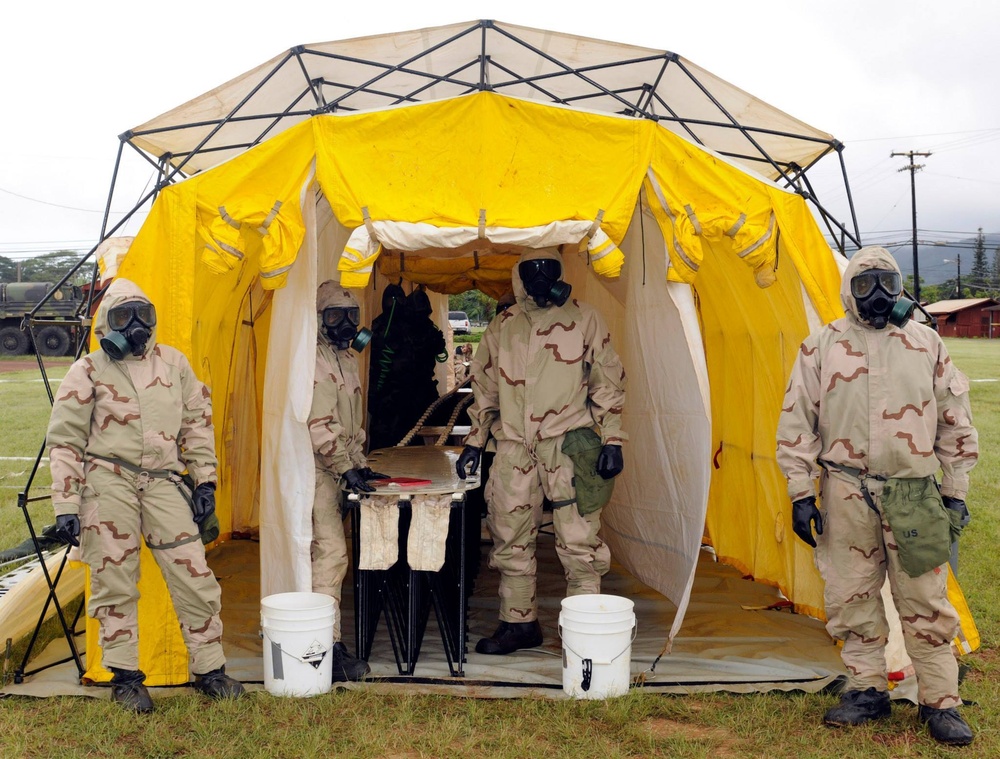 All hazards training tests cooperation, teamwork